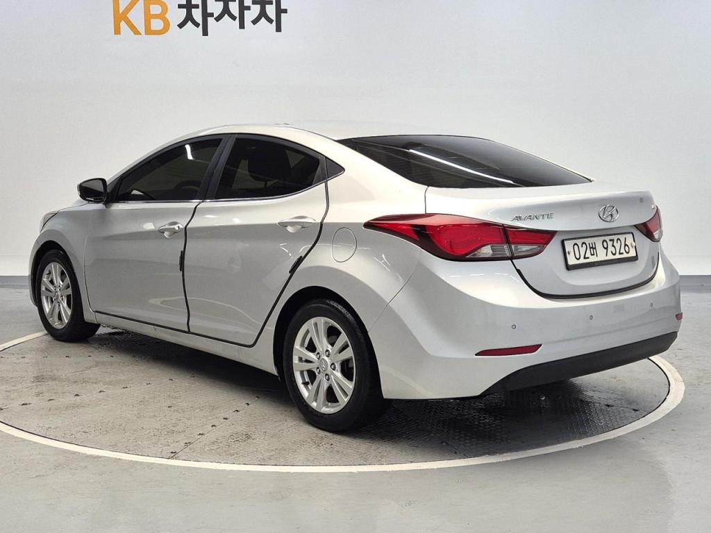 2014 HYUNDAI THE NEW AVANTE MD LPI Rent -a -car style