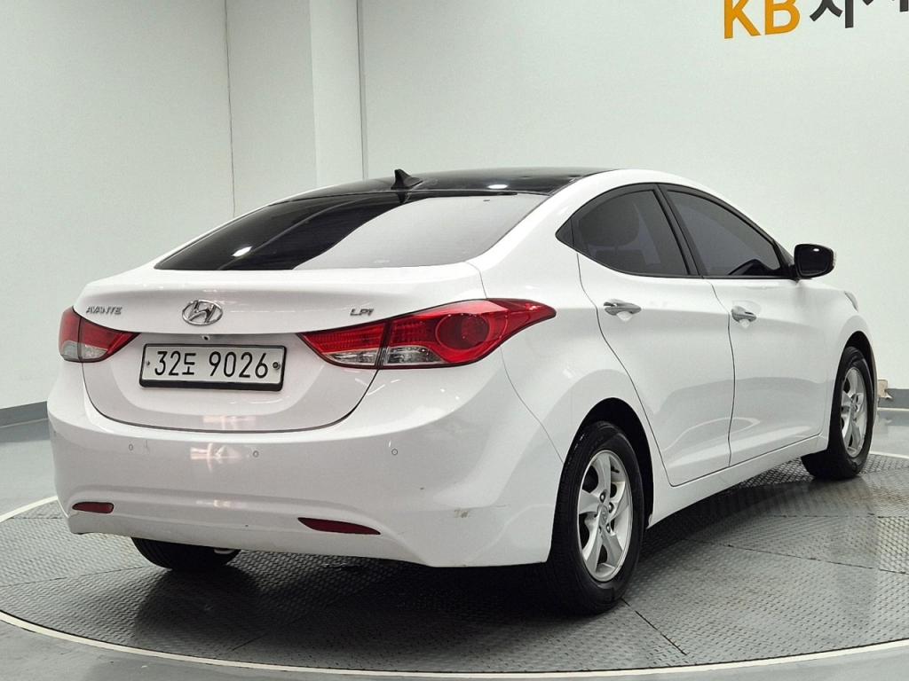 2014 HYUNDAI AVANTE MD Rental Car LPI smart