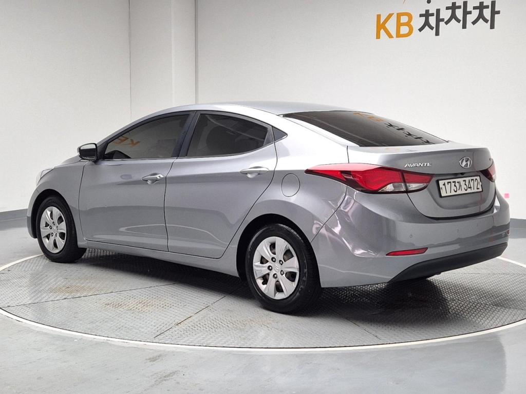 2015 HYUNDAI THE NEW AVANTE MD LPI Rent -a -car style
