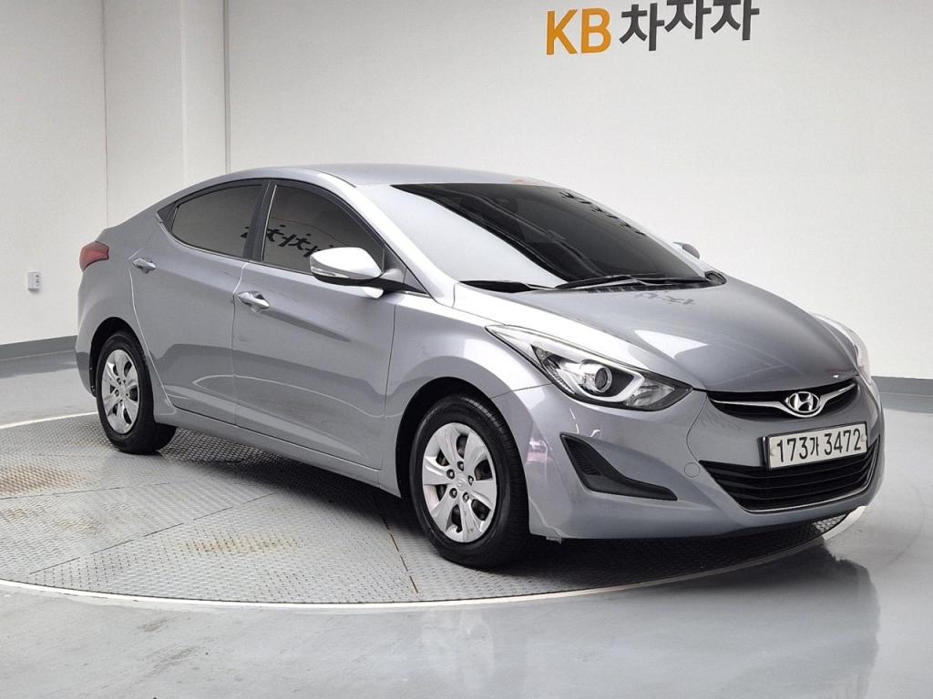 2015 HYUNDAI THE NEW AVANTE MD LPI Rent -a -car style