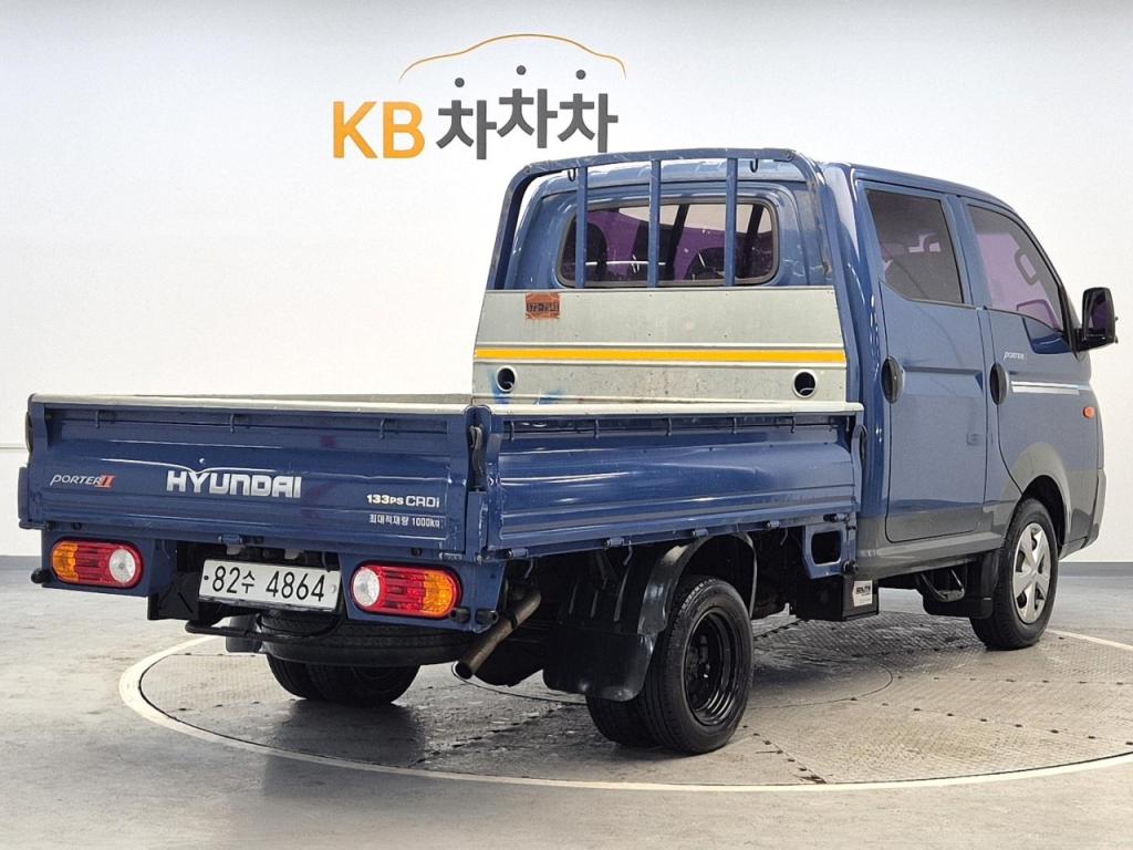 2015 HYUNDAI PORTER II CRDI Double Cap Ultra -long