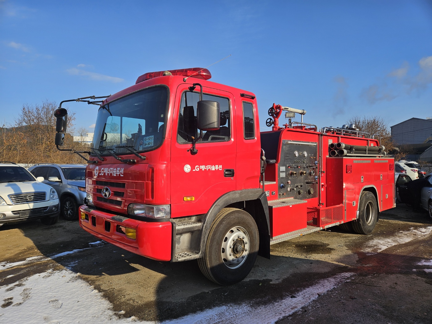 2002 Hyundai 우리화학소방펌프자동차