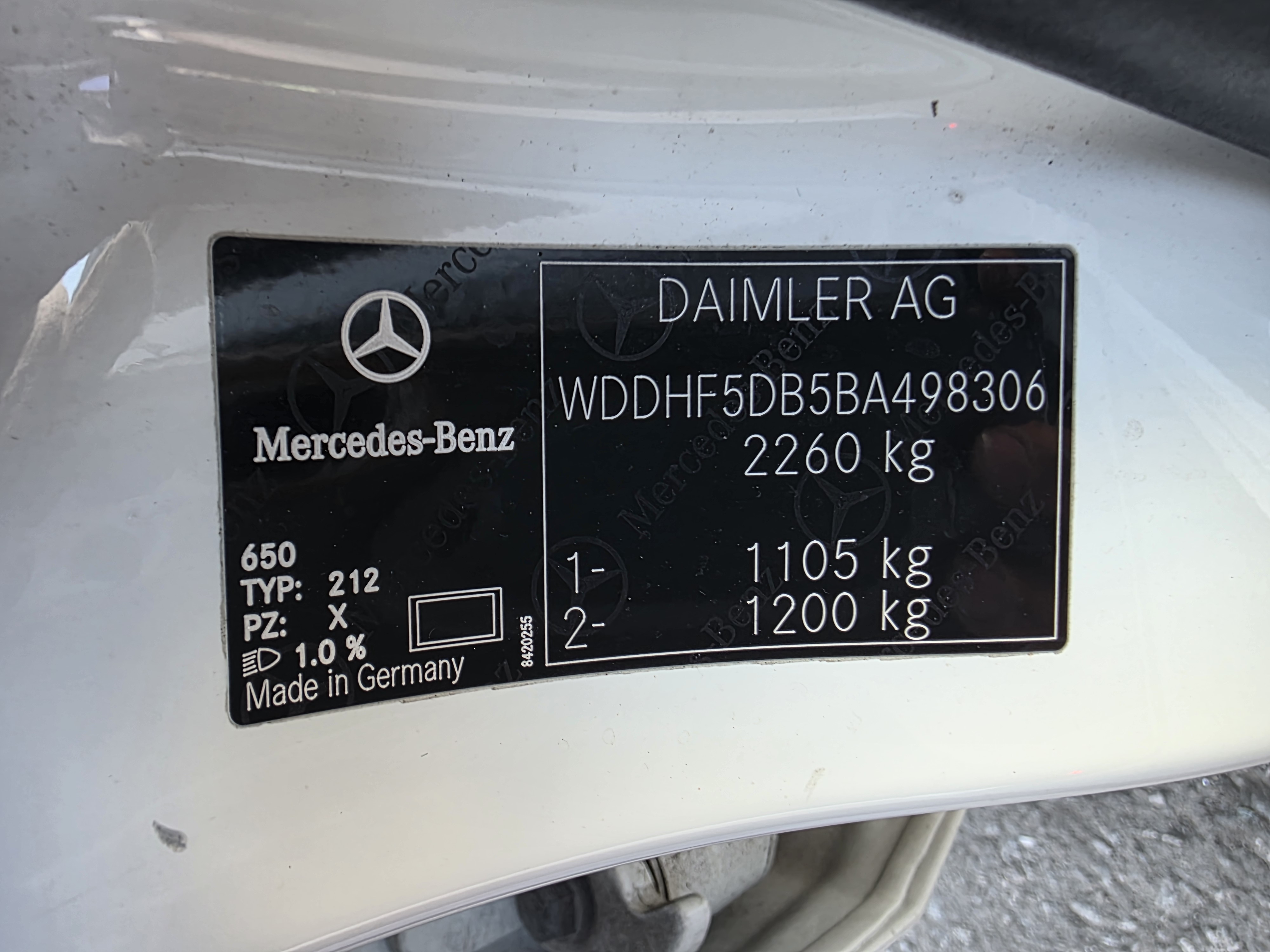 2011 Mercedes Benz E300